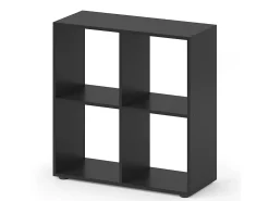 Separador de ambientes negro 72.6x29x72 tetra