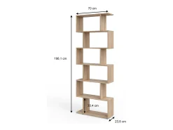 Separador de ambientes sonoma 70x23.8x192.2 levio