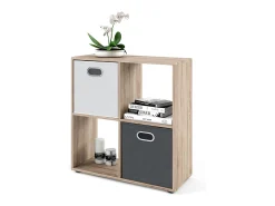 Separador de ambientes sonoma 72.6x29x72 tetra