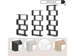 Separador de ambientes sonoma 70x23.8x132.1 levio