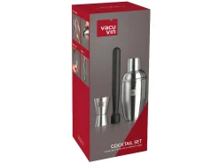 Set de cóctel de 3 piezas Vacuvin - Accesorios indispensables para amantes de los cócteles