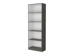 Set de estanteria de oficina home de 3 piezas en melamina con estantes y 4 puertas , 180.6 cm X 152.8 cm X 29.9 cm , Multicolor