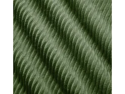 Set de Sofá Modular de Pana Acanalada: Pouf - 92.5x75x44cm - Verde