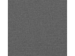 Silla de relajación con reposapiés de tela gris oscuro