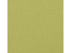 Silla de relajación con taburete de tela verde