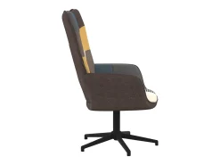 Silla de relajación de tela patchwork