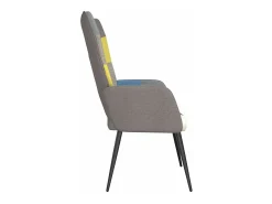 Silla de relajación de tela patchwork