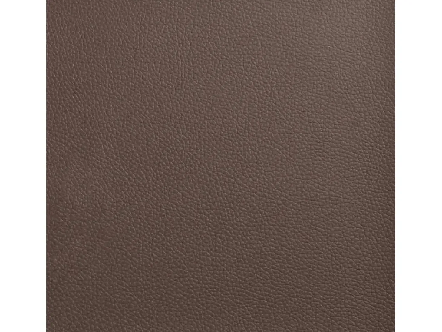 Sillón Chesterfield de cuero artificial marrón