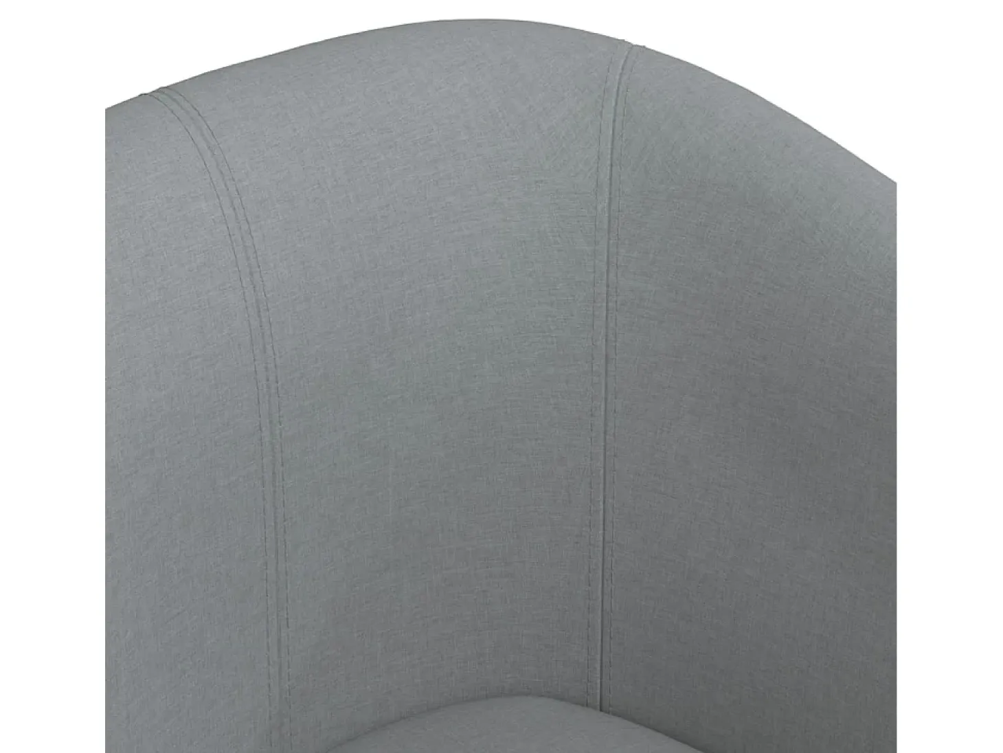 Sillón con taburete tela gris claro