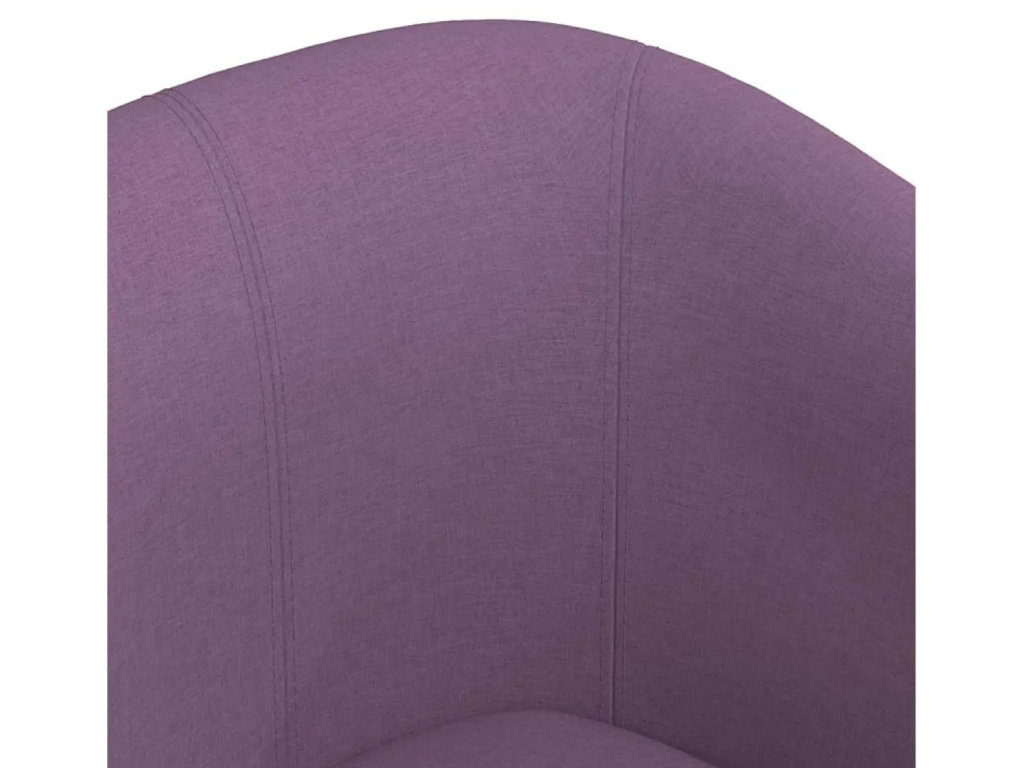 Sillón con taburete tela morado