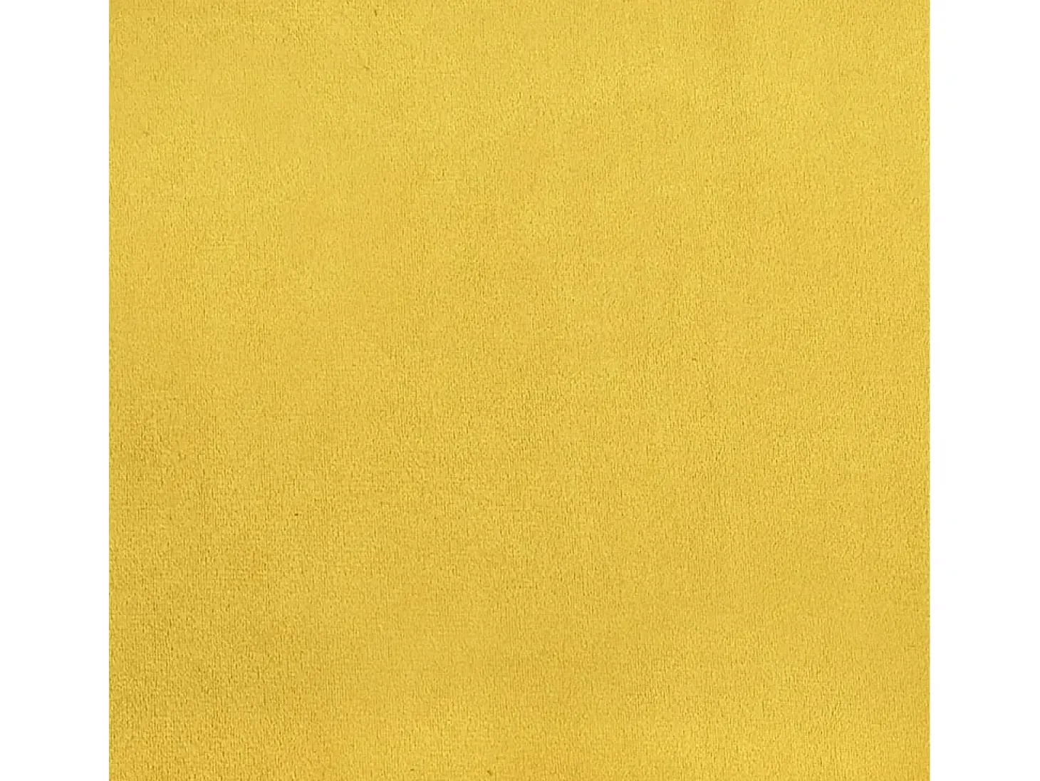 Sillón con taburete terciopelo amarillo