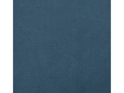 Sillón con taburete terciopelo azul oscuro