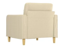 Sillón Crema 60 cm Tela
