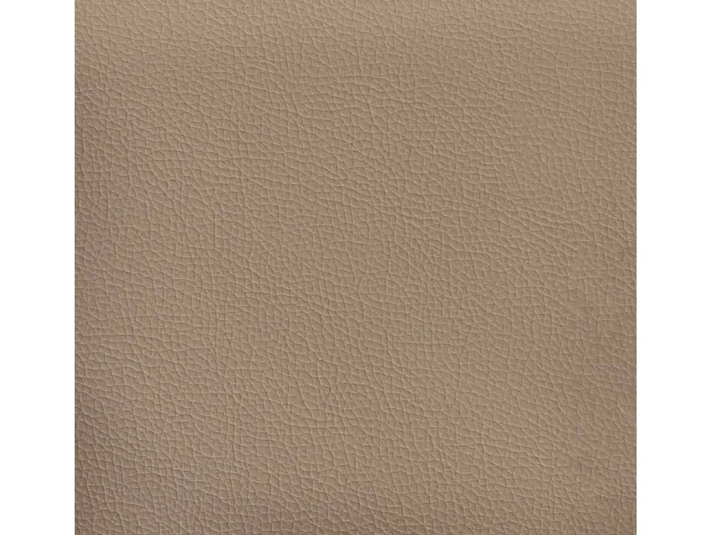 Sillón cuero sintético color capuchino 60 cm