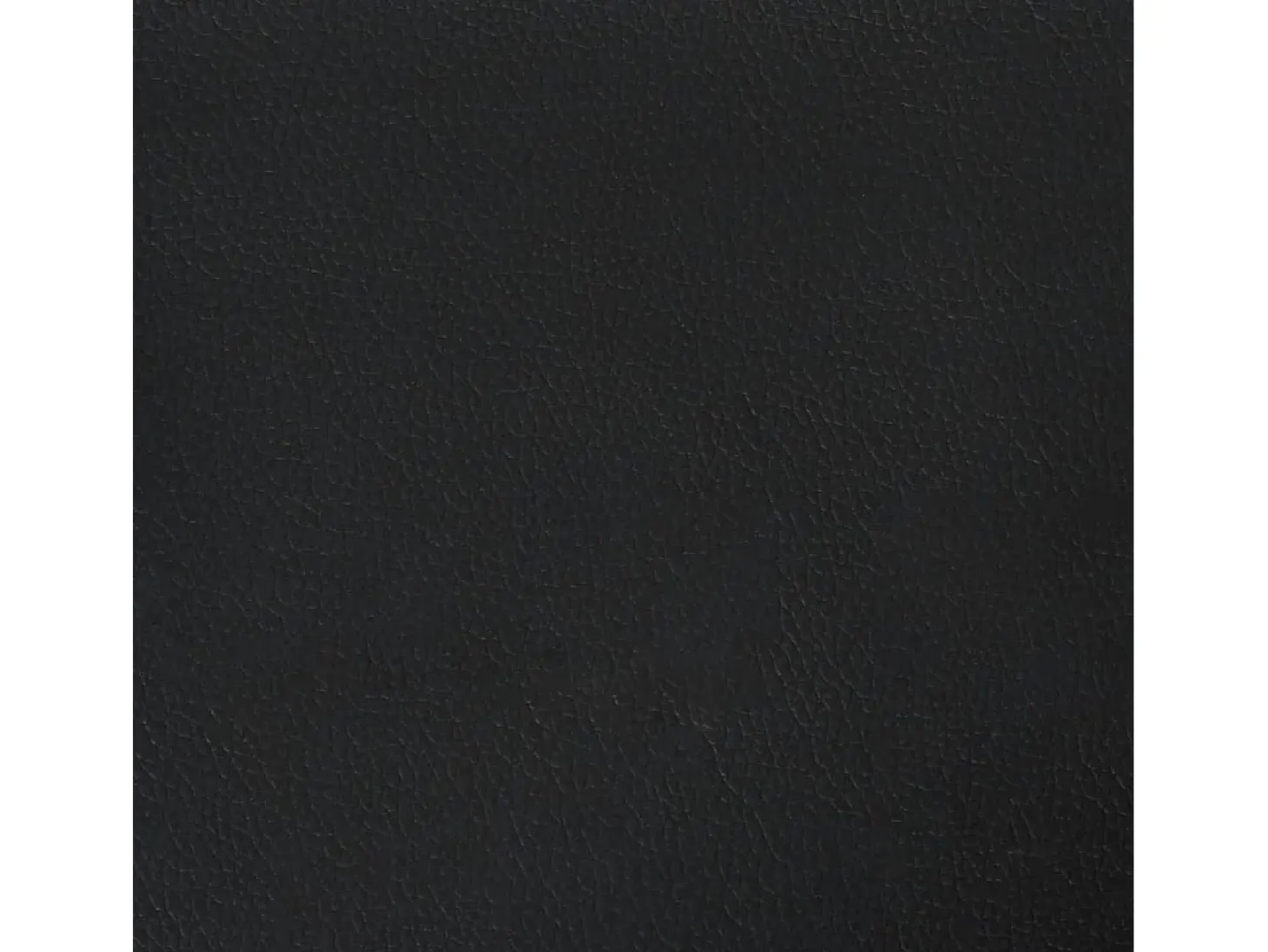 Sillón cuero sintético negro 60 cm