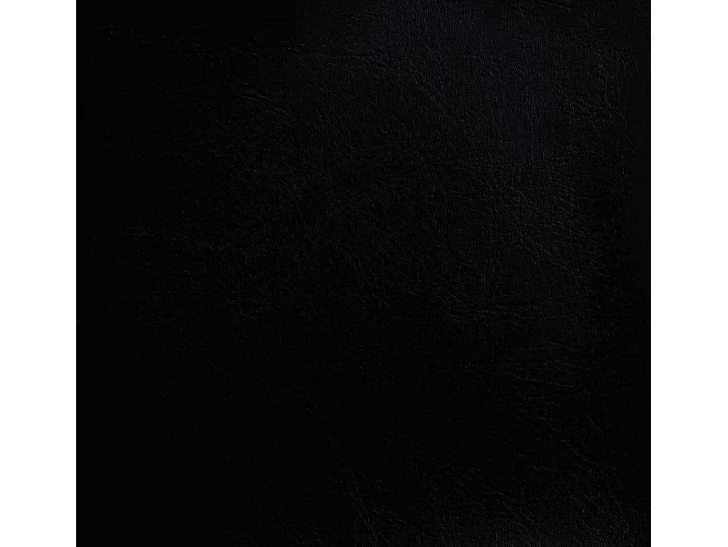 Sillón cuero sintético negro