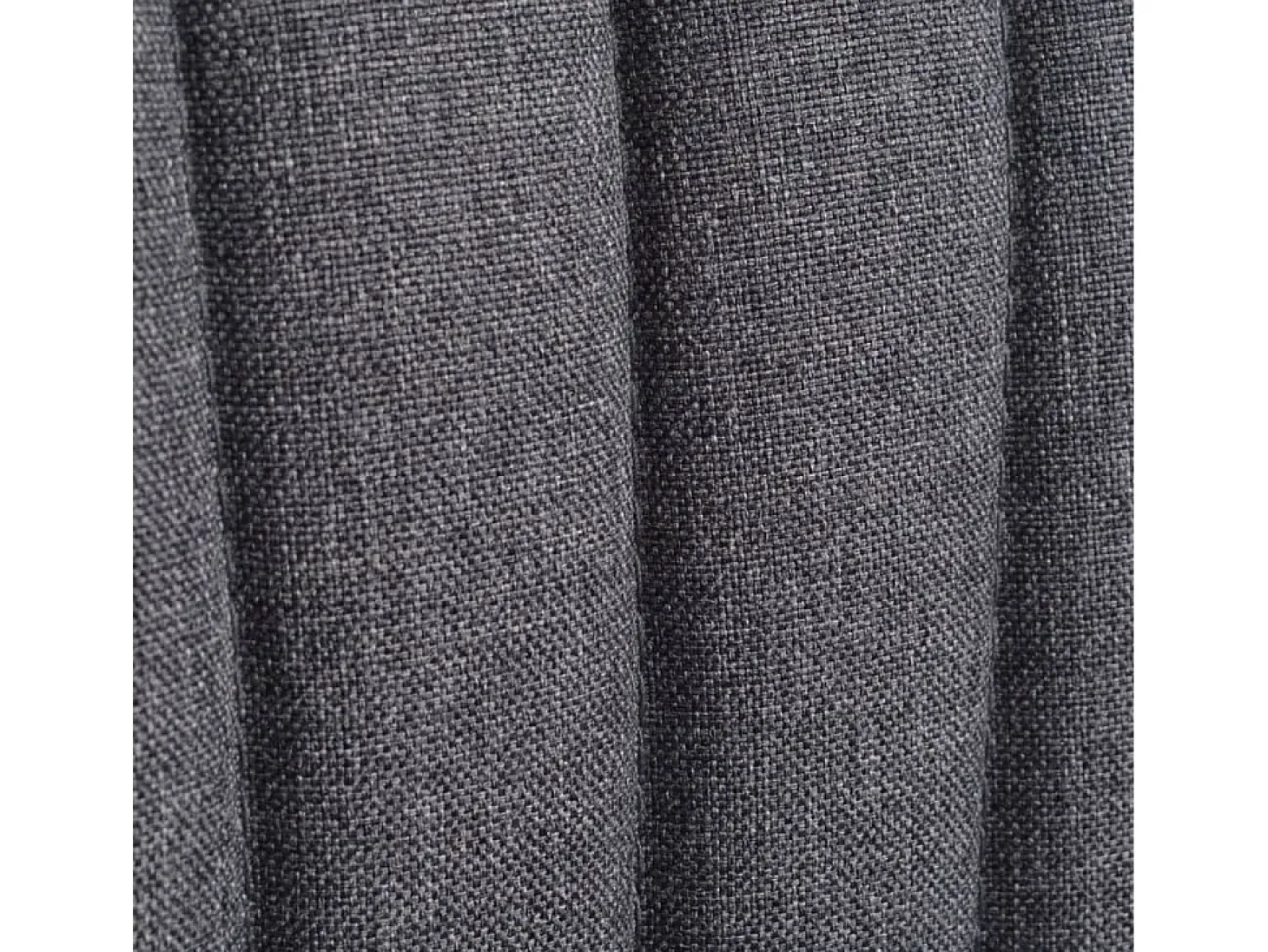 Sillón de cóctel tela gris oscuro