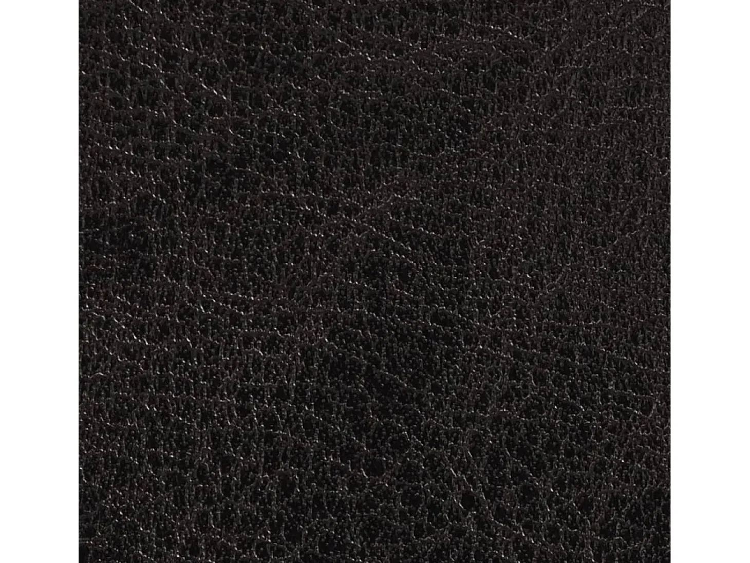 Sillón de cuero artificial marrón oscuro