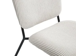Sillón de pana beige LOVUNIA de Maison Céphy