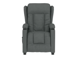 Sillón de relax | Silla | Sillón reclinable eléctrico de tela gris oscuro SHL8457