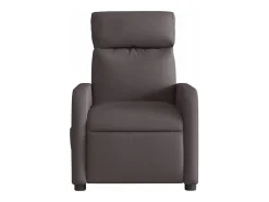Sillón de relax | Silla | Sillón reclinable eléctrico tela marrón oscuro SHL3804