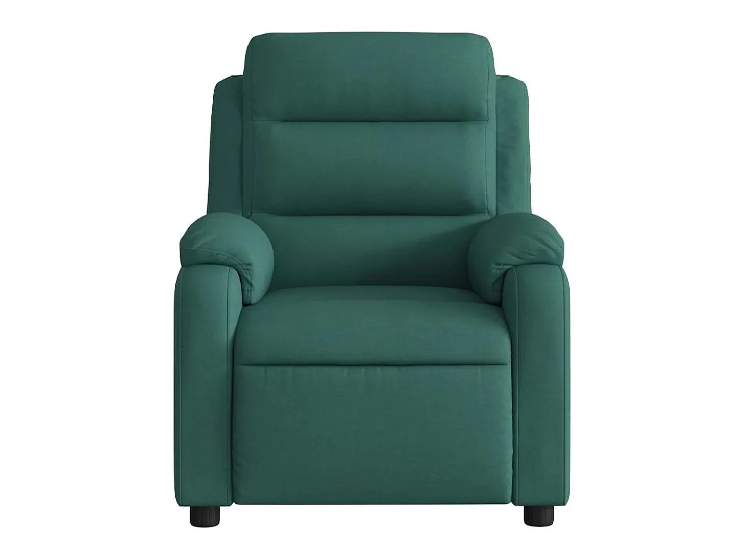 Sillón de relax | Silla | Sillón reclinable de tela verde oscuro SHL4912