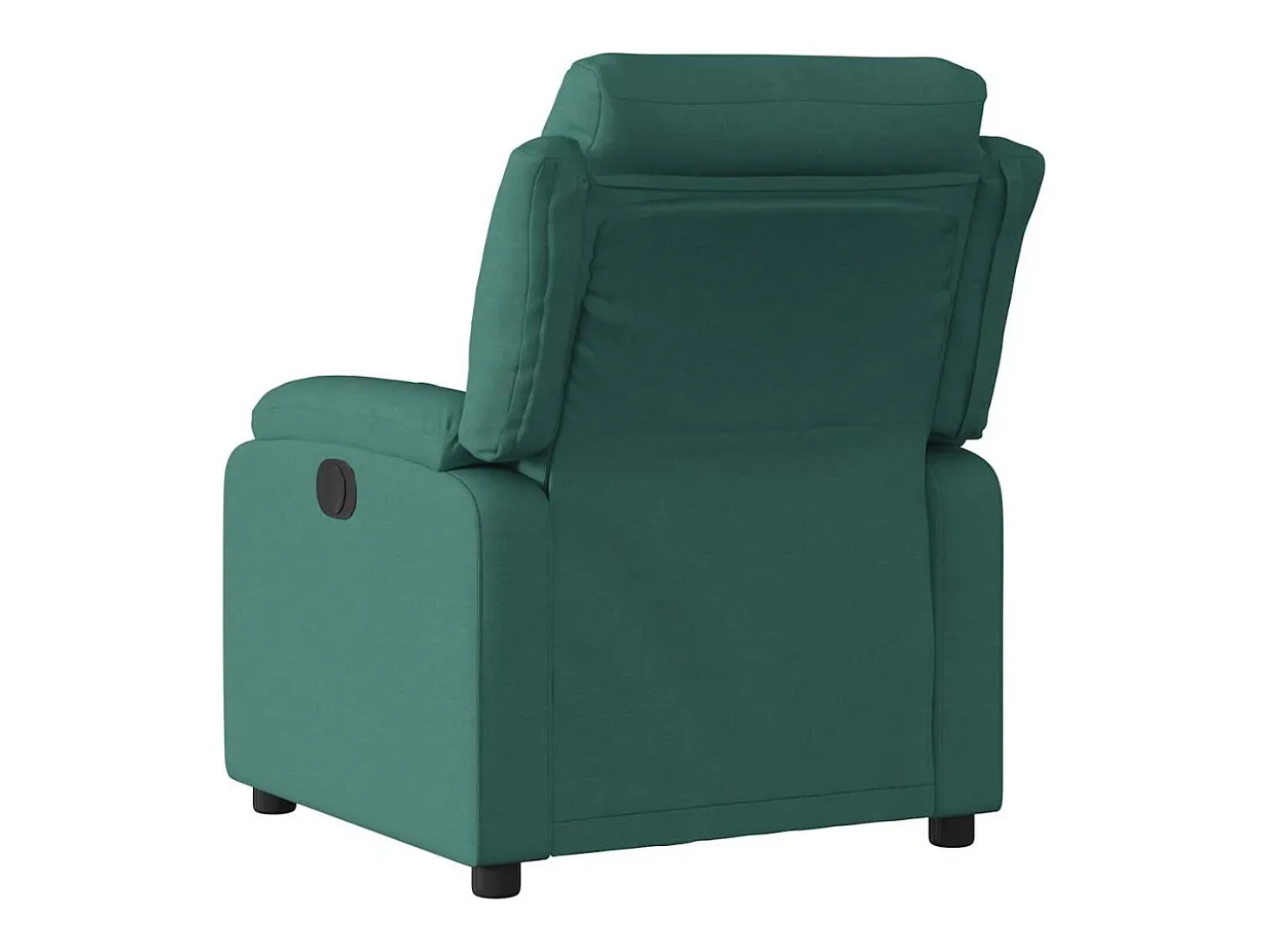 Sillón de relax | Silla | Sillón reclinable de tela verde oscuro SHL4912