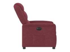 Sillón de relax | Silla | Sillón reclinable eléctrico tela rojo tinto SHL3261