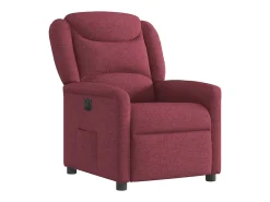 Sillón de relax | Silla | Sillón reclinable eléctrico tela rojo tinto SHL3261