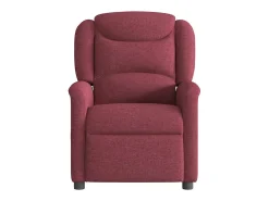Sillón de relax | Silla | Sillón reclinable eléctrico tela rojo tinto SHL3261