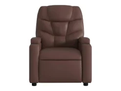 Sillón de relax | Silla | Sillón reclinable eléctrico de cuero sintético marrón SHL2013