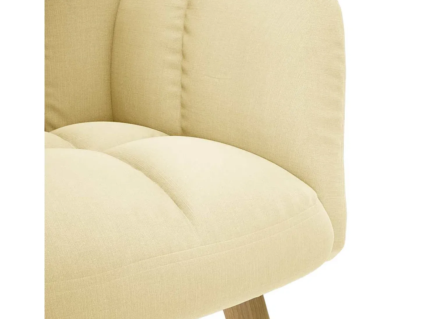 Sillón de relax | Silla de relax de tela color crema SHL3471