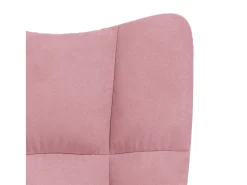 Sillón de relax | Silla de relax de terciopelo rosa SHL7738
