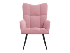 Sillón de relax | Silla de relax de terciopelo rosa SHL7738