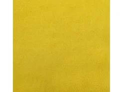 Sillón de relax de terciopelo amarillo mostaza