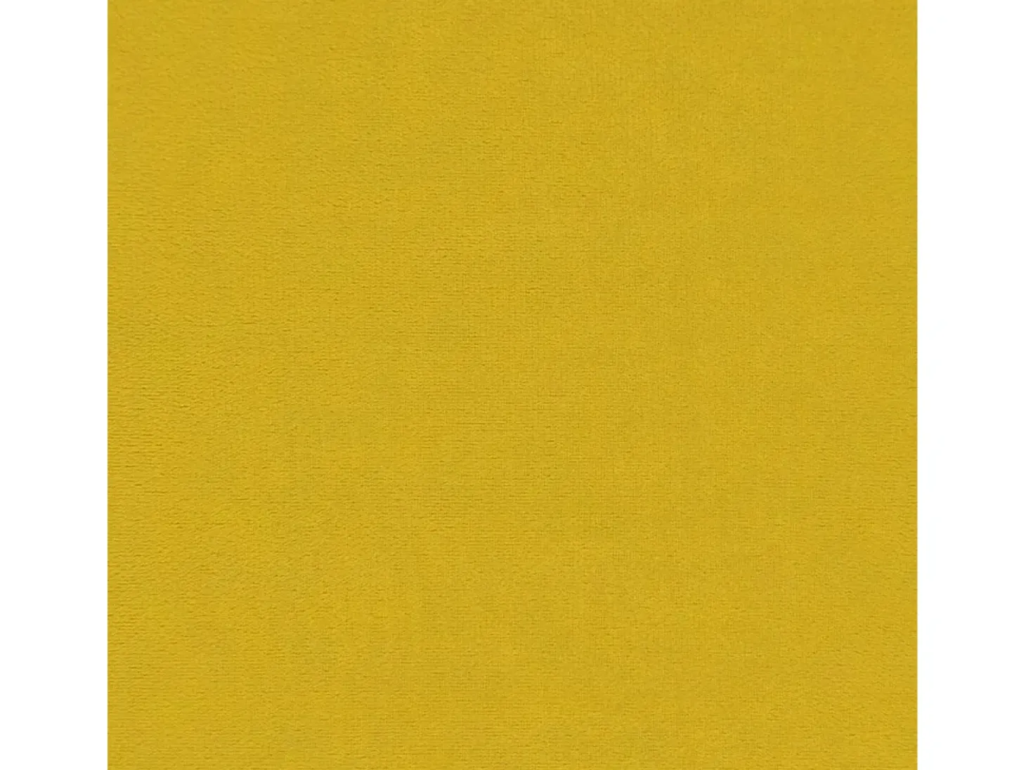 Sillón de respaldo alto con botones terciopelo amarillo