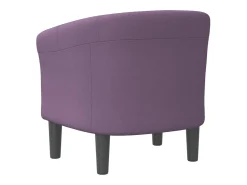 Sillón de tela morado