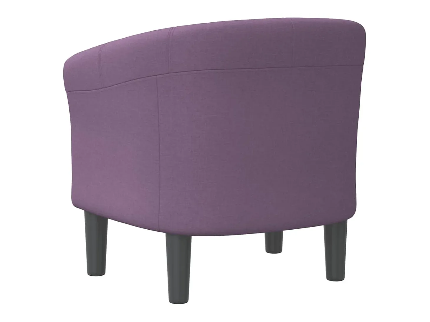 Sillón de tela morado