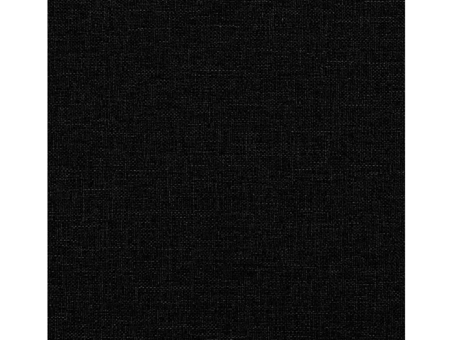 Sillón de tela negra de 60 cm