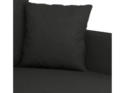 Sillón de tela negro 60 cm