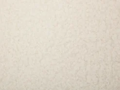 Sillón derecho de tela rizada blanco estilo escandinavo SERINO