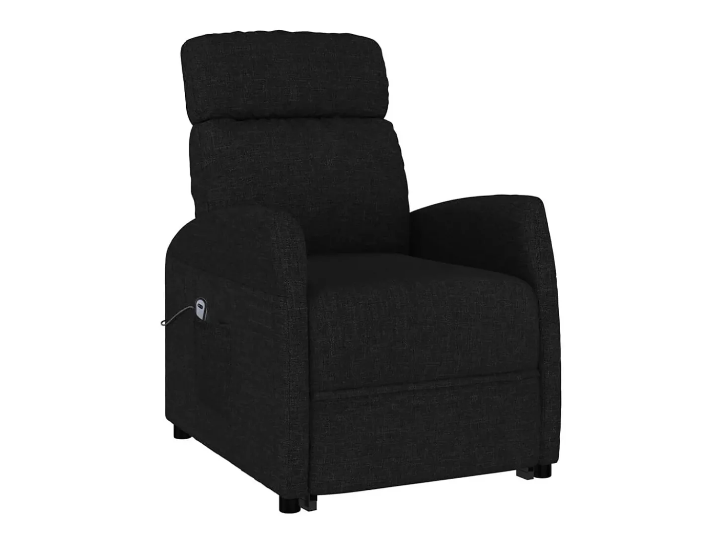 Sillón elevable tela negro