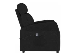 Sillón elevable tela negro