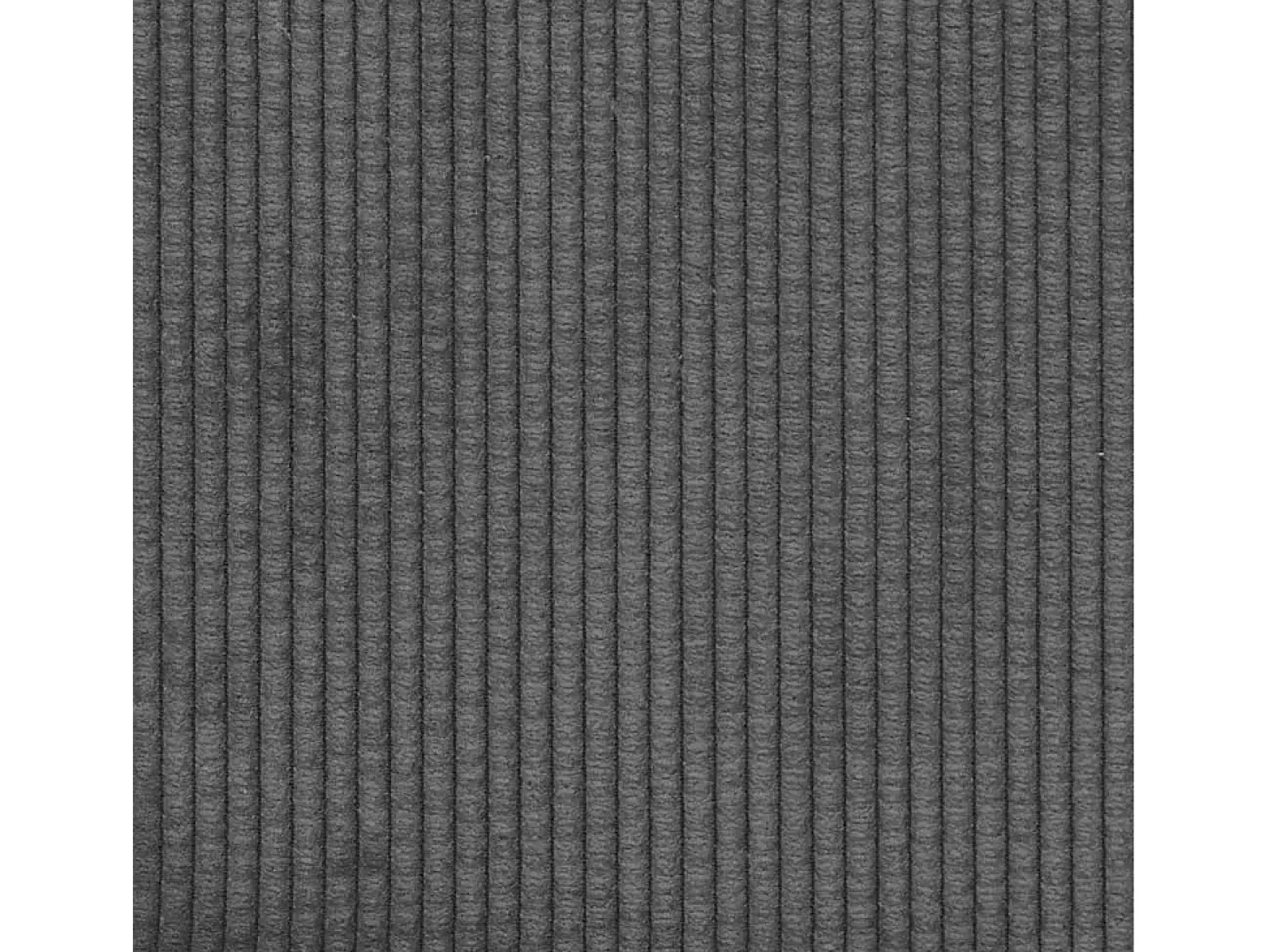 Sillón gris oscuro 60 cm tejido pana