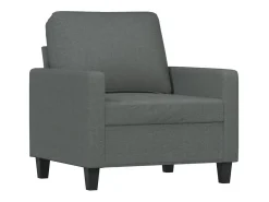 Sillón Gris Oscuro 60 cm Tela