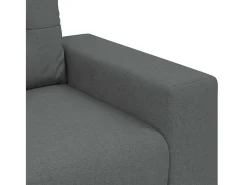 Sillón Gris Oscuro 60 cm Tela