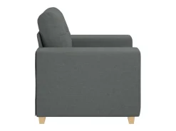 Sillón Gris Oscuro 60 cm Tela