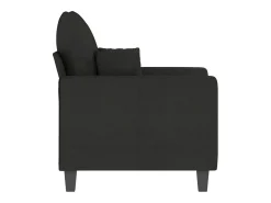 Sillón Negro 60 cm Tela