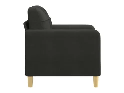 Sillón Negro 60 cm Tela