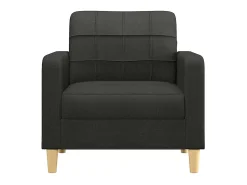 Sillón Negro 60 cm Tela